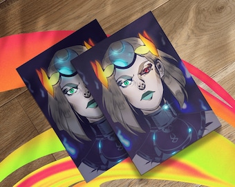 Hades 2: Melinoë A5 Art Print Matte Finish, Hades, Roguelike, Gaming, Art Print, Greek Mythology, Fanart