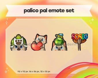 Palico Pals Monster Hunter Wilds, Emotes, Palico, Cheers, MH, MHW, Emotes for Discord, Twitch and YouTube