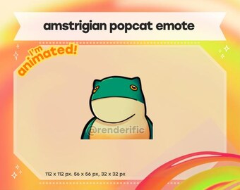 Monster Hunter Wilds Amstrigian Pop Cat Animated Emote MH, Emotes for Discord, Twitch and YouTube