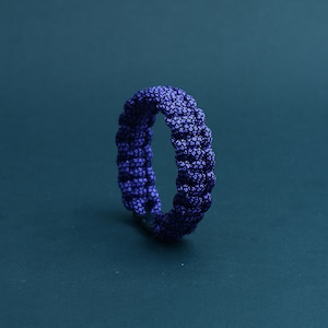 Safak Bracelet • Gokce 6 • Diamond * Purple | Paracord Bracelet, Gift for Women,  Handmade Survival Bracelet, Surfer Bracelet for Women