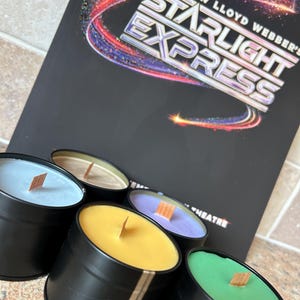 Muzikaal geïnspireerde kaarsen: 'Starlight Express'