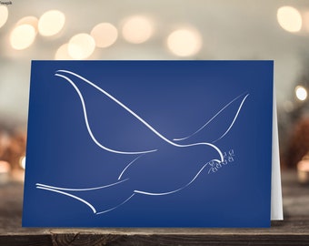 Dove Holiday Greeting Card