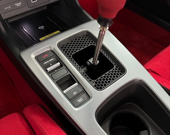 Honda Civic Type R FL5/Si Shift Boot Eliminator – Acuity Hybrid - Honecomb Grid