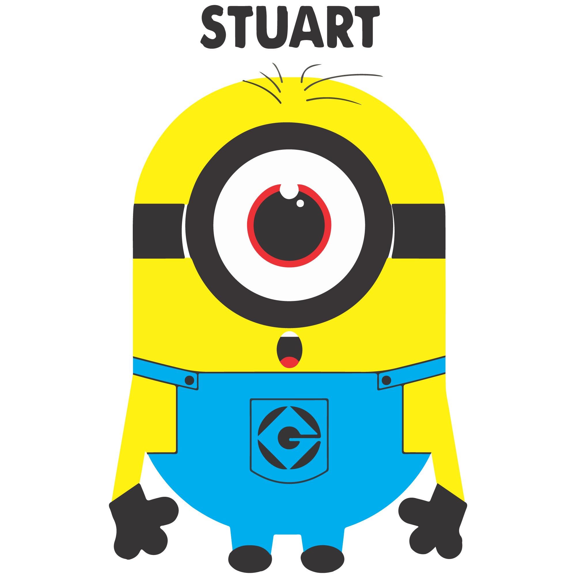 Minion SVG File, Minion Clipart, Minion Digital Download, Minion ...