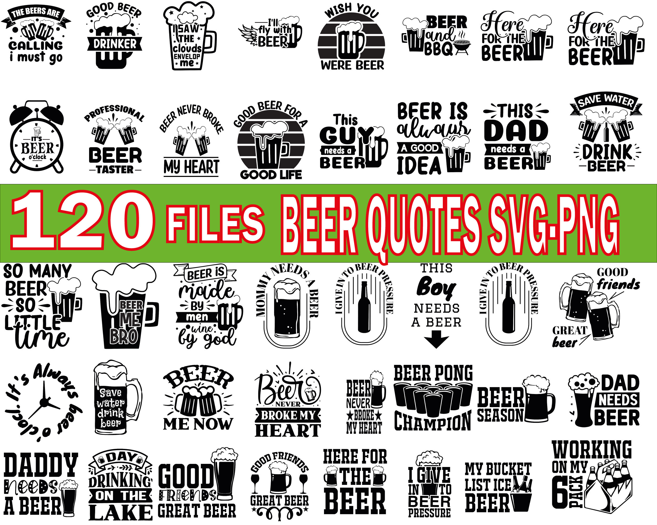 BierZitateSvgBundle BierZitateSvgDateien Etsy Schweiz