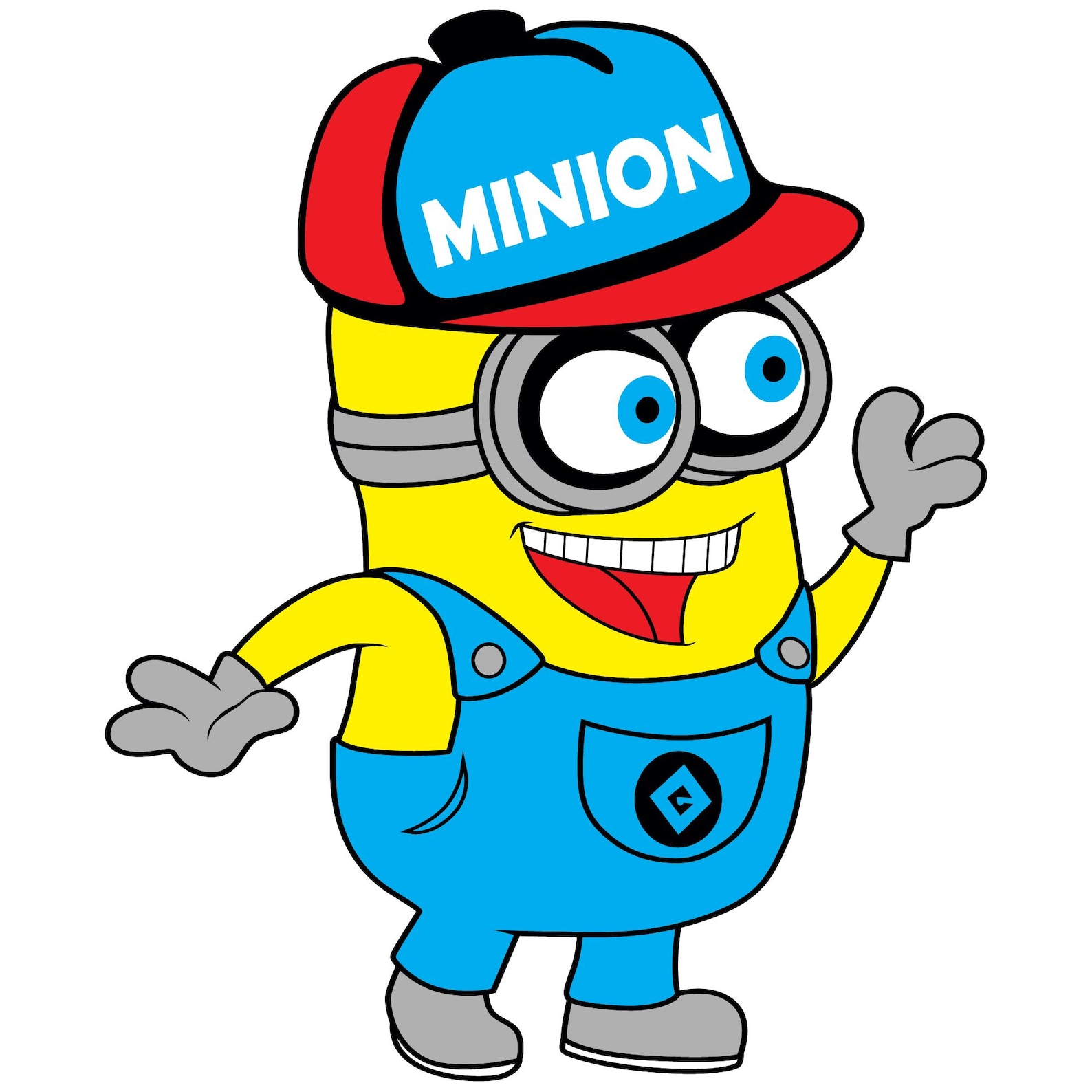 Minion SVG File, Minion Clipart, Minion Digital Download, Minion ...