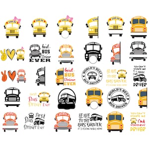 School Bus SVG File, School BUS Clipart PNG, School Bus Digital Download, School Bus Vector Svg, School Bus Birthday Svg, Back to School Svg