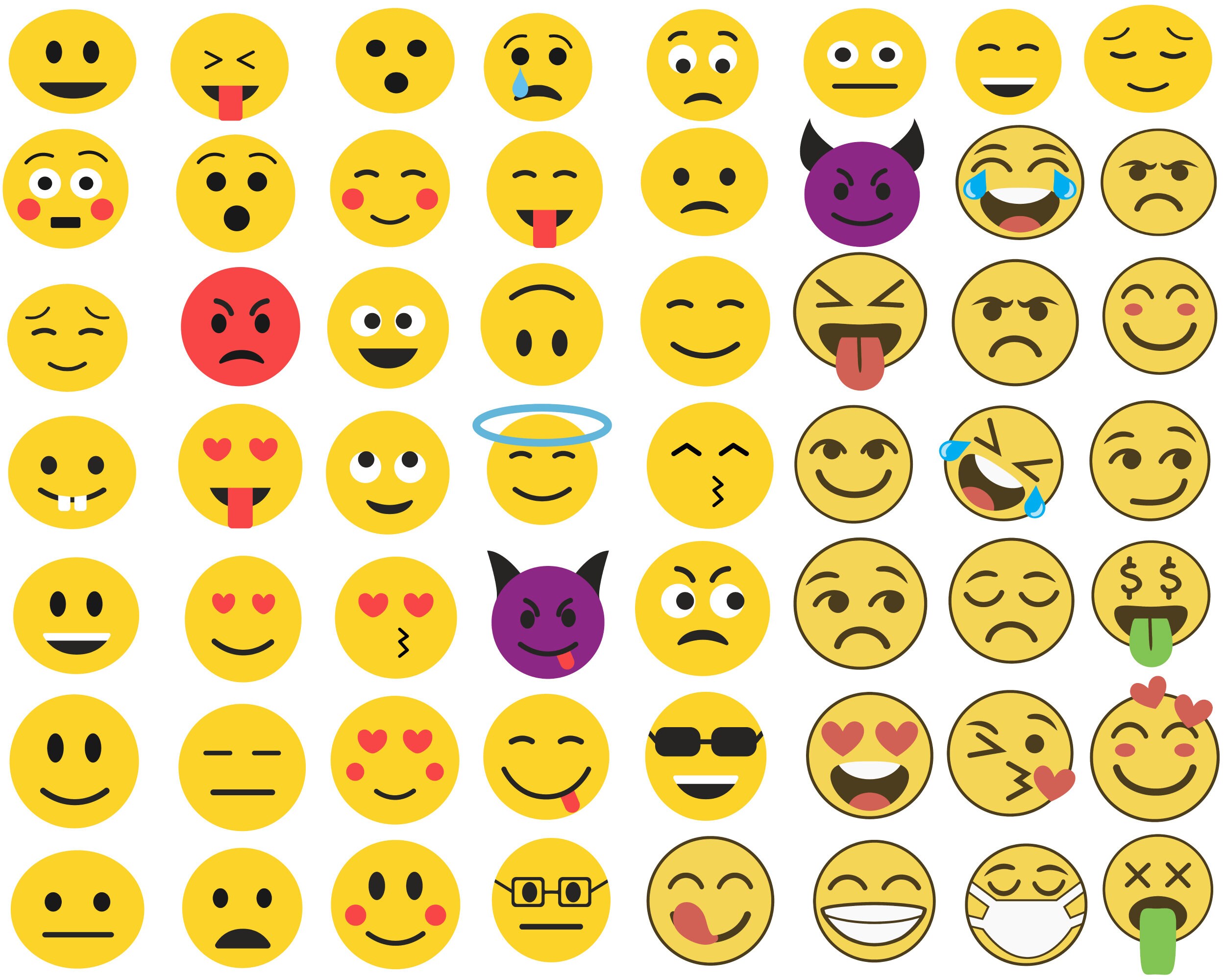 Emoji Svg File,emoji Png File, Emoji Layered Svg for Cricut, Emoji Cut ...
