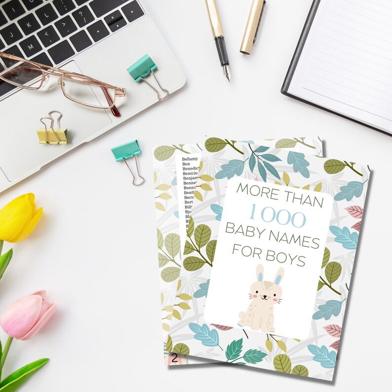 PRINTABLE List of Over 1000 Baby Names for Boys, A to Z Name Ideas for