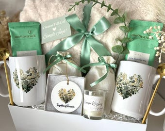 Engagement Gift Basket for Two Anniversary Gift Box New Home Gift Basket for Couples Gift box New Homeowners Gift Housewarming Gift Box