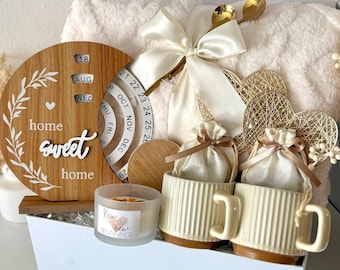 New Home Gift Basket for Couples Gift box Realtor Gift Basket First Apartment Gift New Homeowners Gift for Housewarming Gift Box Anniversary