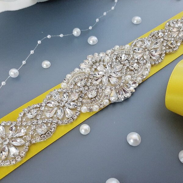 Wedding Dress Belt Etsy