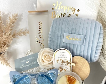 Birthday Gift Box for Her, 21th Birthday Gift, Personalized Birthday Gift Set, Custom Gift Basket for Best Friend Mom Sister Women Co-worker