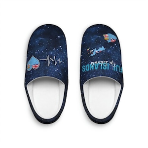 Fiji Print - Fiji Islands Women&#39;s Indoor Slippers