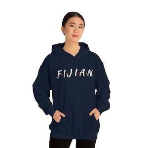 Fijian Sweatshirt - Fiji Print - Heavy Sweatshirt Fiji Islands - FRIENDS PRINT