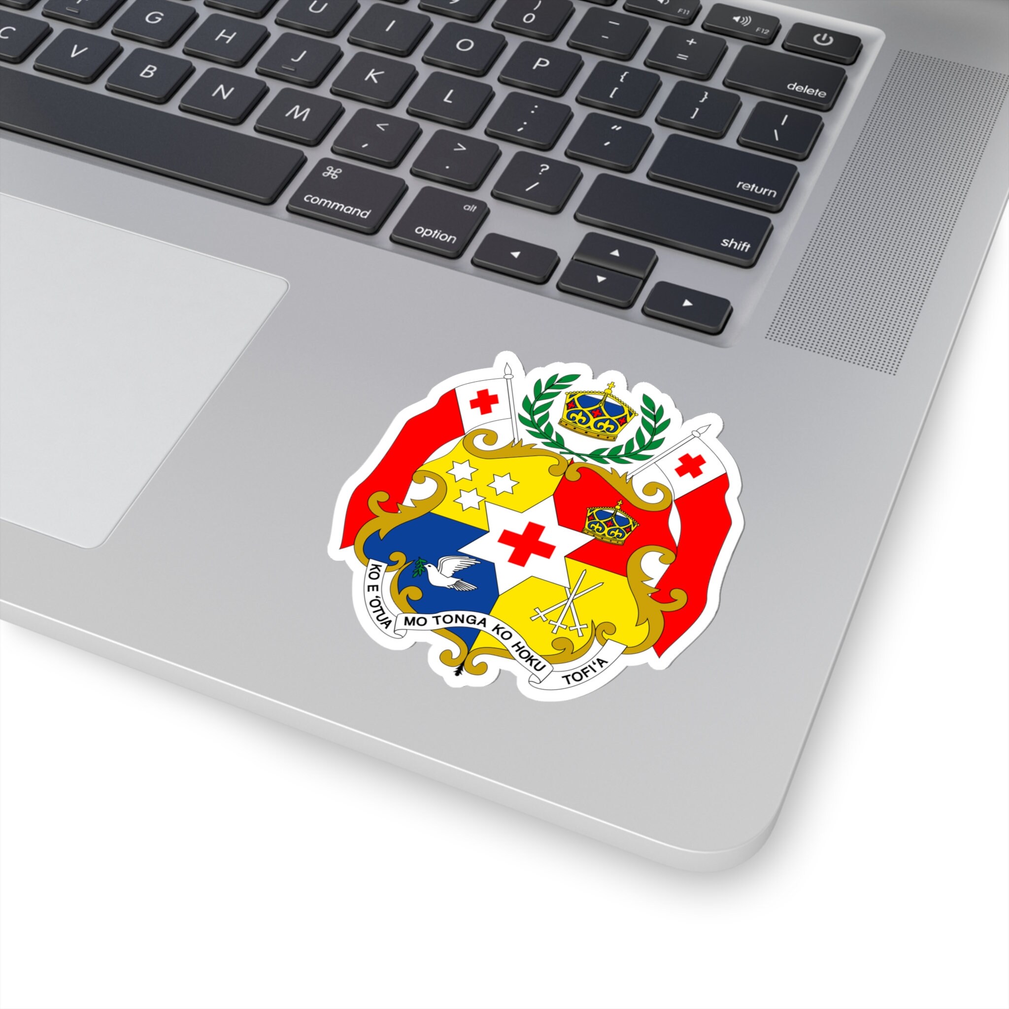 Tonga Coat of Arms Sticker: Tonga Island Crest Decal - Etsy