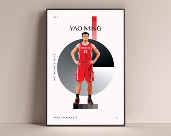 Retro Yao Ming #15 Shanghai Shark Basketball Jerseys City Edition Names  Custom
