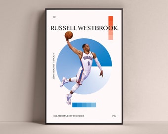 OKC Oklahoma City Russell Westbrook #0 NBA Jersey Youth Small