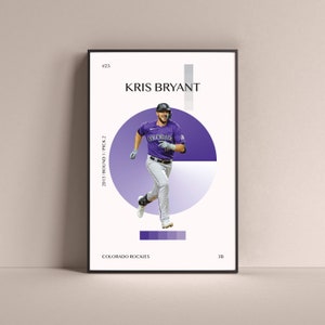 Colorado Rockies Kris Bryant Baseball Jersey All Printed Custom