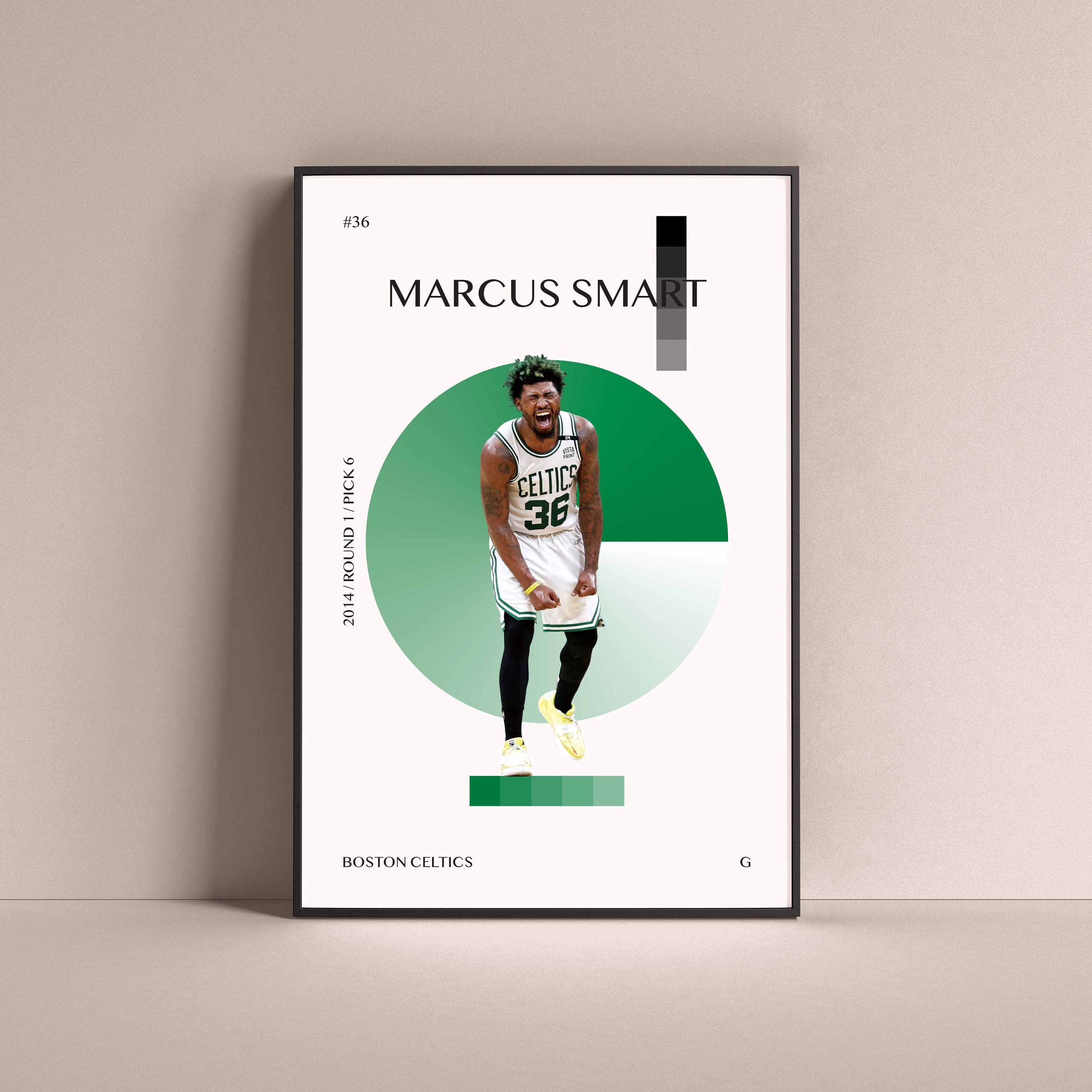 Boston Celtics Marcus Smart Dpoy 2022 Defensive Player T Shirt, Custom  prints store