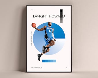 Orlando Magic Dwight Howard Sports Illustrated Cover Poster by