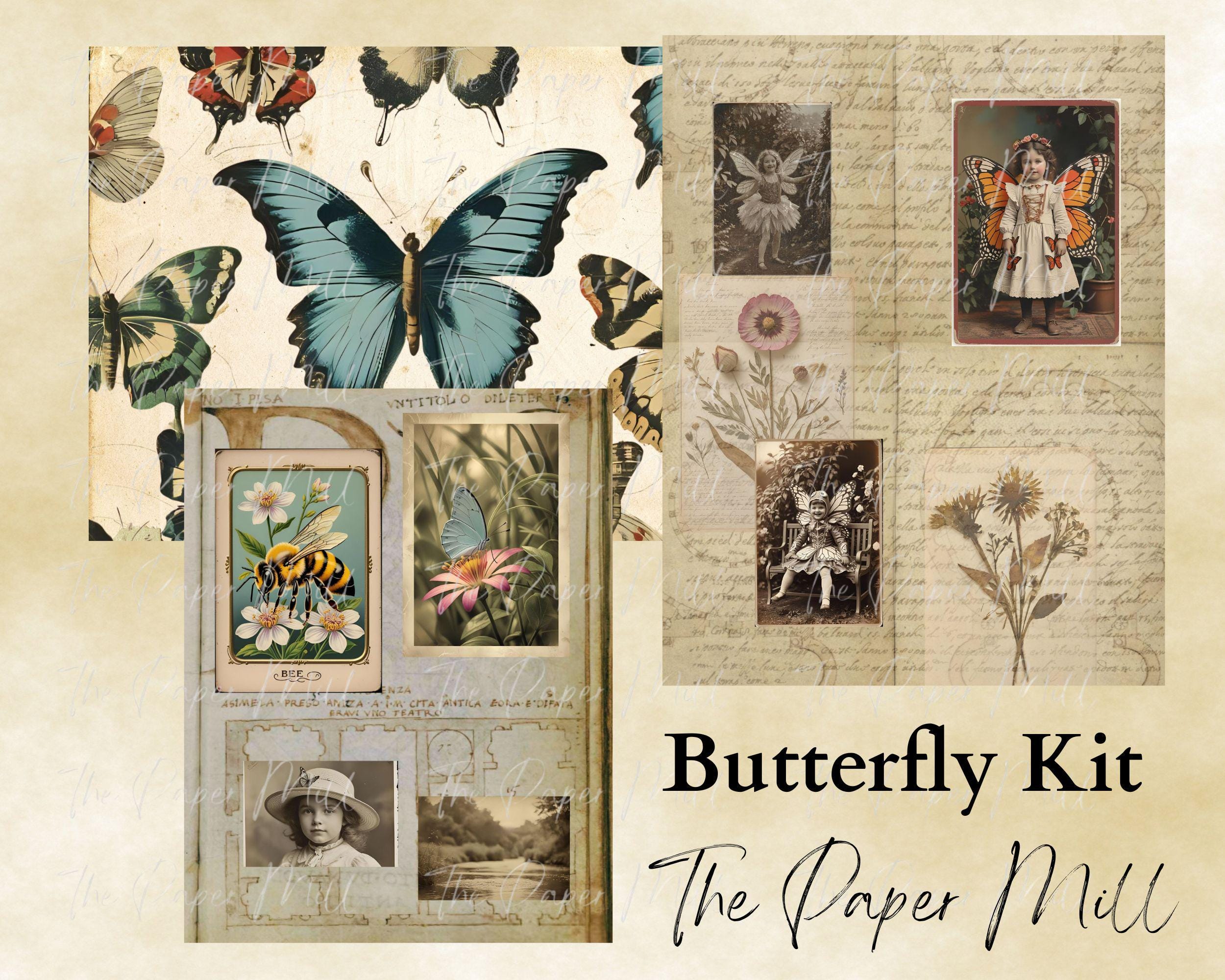 Junk Journal Butterfly Printable Collection - Digital Download ...