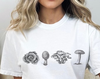 T-shirt paddenstoel: cadeau voor mycologie natuurliefhebber