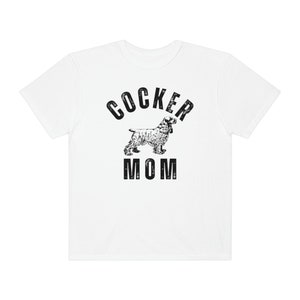 Cocker Spaniel Mom T-shirt Geschenk Cocker Spaniel Liebhaber Spaniel Mom Tee Cocker Spaniel Shirt Bretagne Besitzer Geschenk Hundemutter Niedliches Hundemama Tshirt