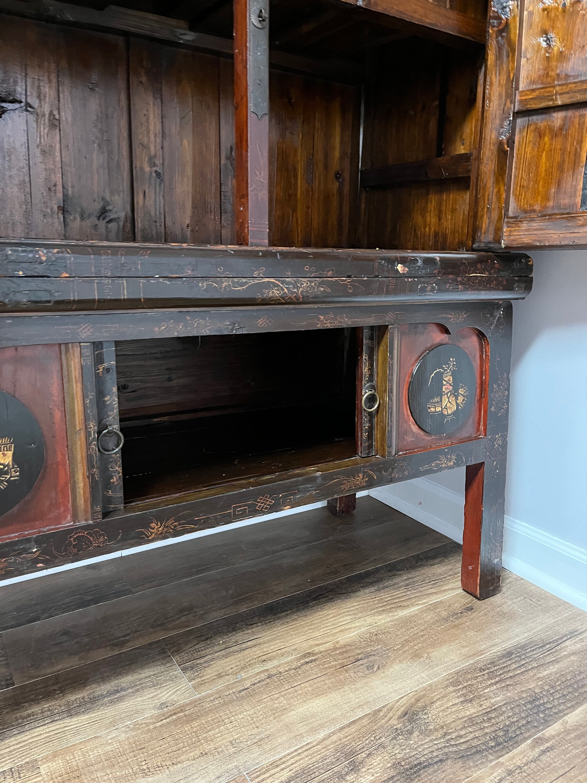 Late 1800s Antique Wedding Dowry Chest Chinoiserie Chinese Etsy