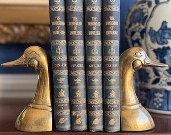 ヴィンテージ真鍮ダックヘッドブックエンド 2個セット - Etsy 日本