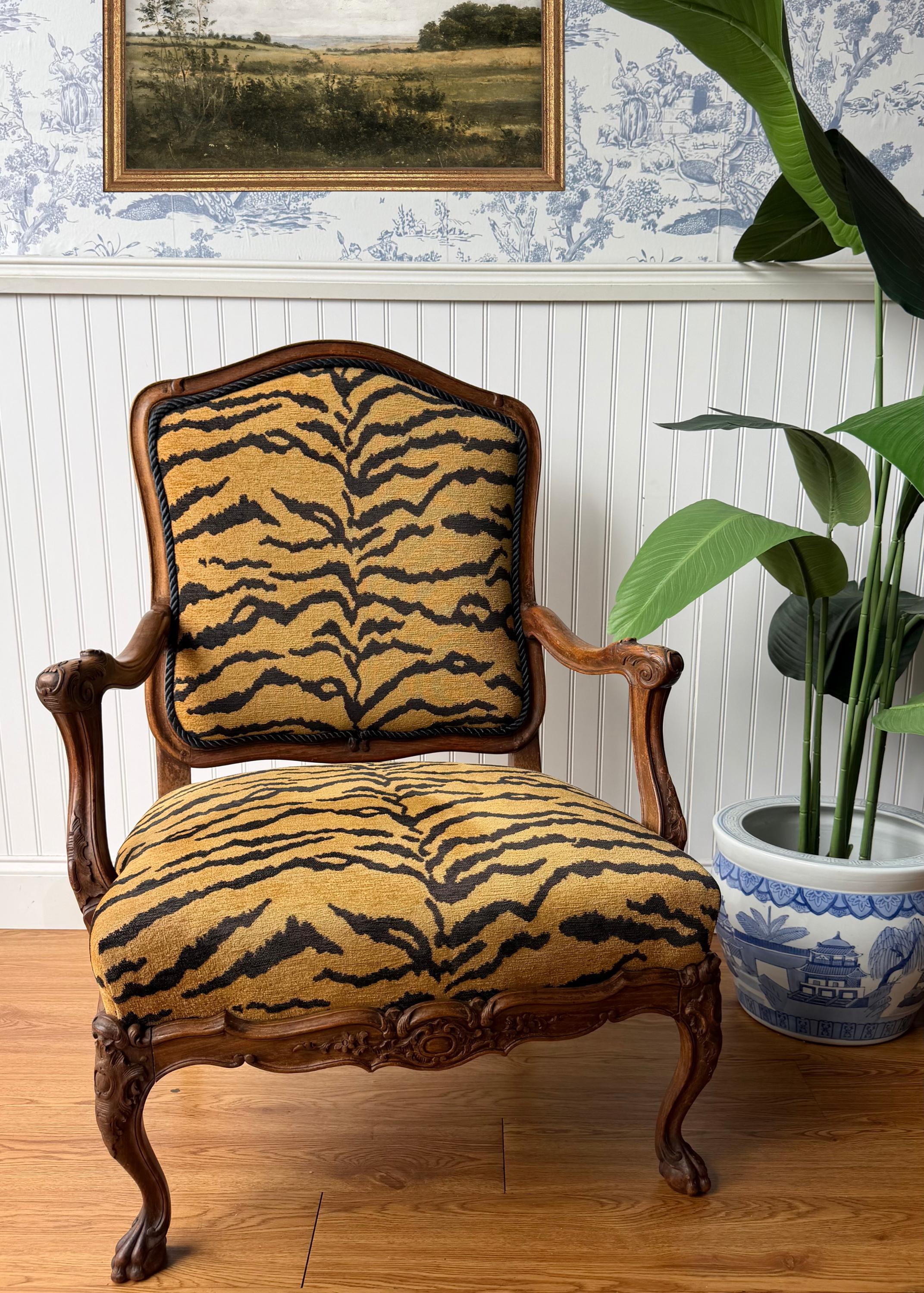 Tiger Chair - Etsy
