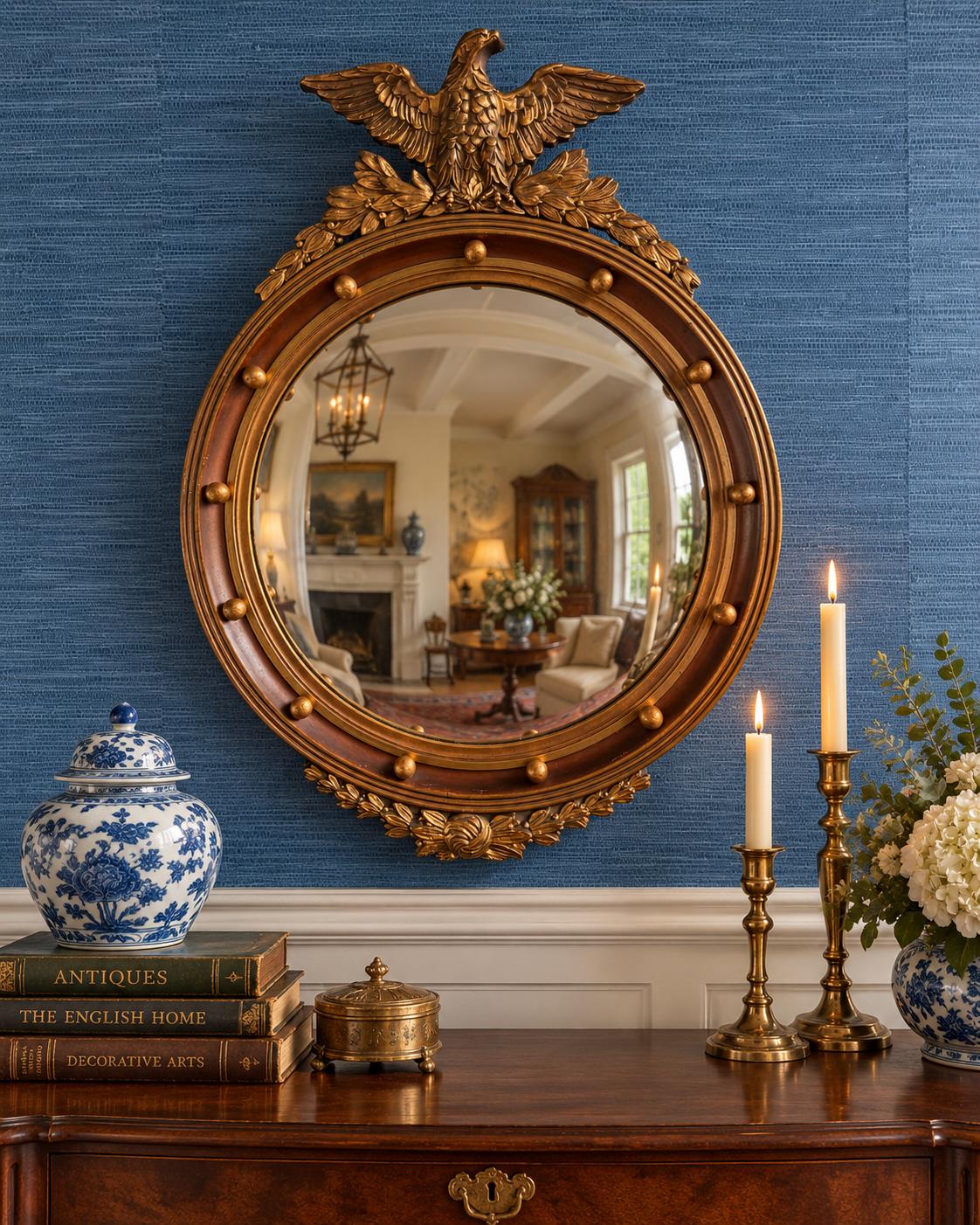 Federal Mirror - Etsy