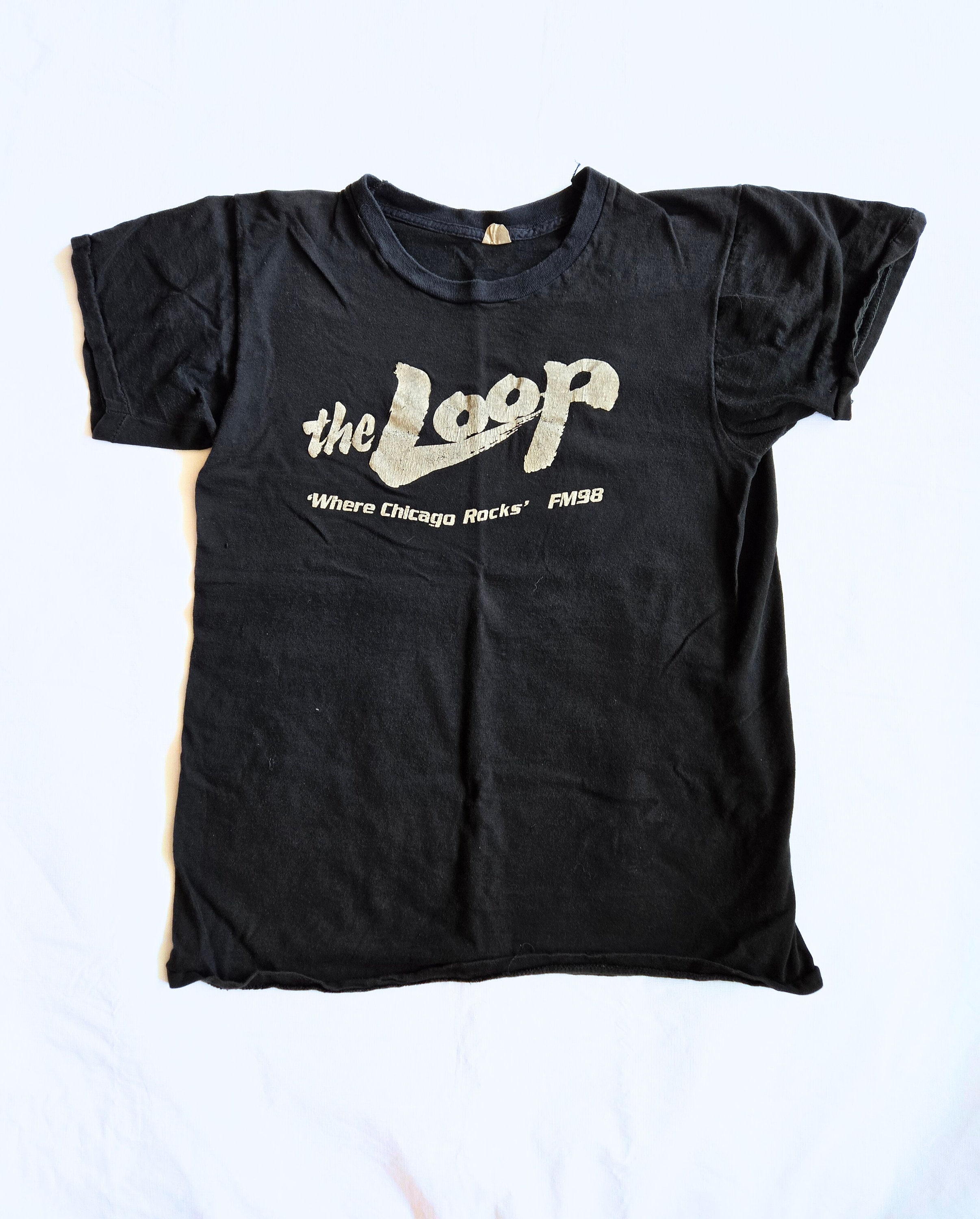 VERY RARE Vintage 70s Original the Loop FM 98 Chicago Radio