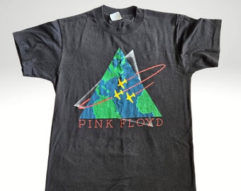 ミュージシャン 1987 Pink Floyd Promotional Baseball T ミュージシャン 1987 Pink Floyd Promotional Baseball T