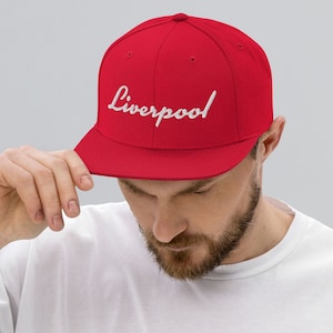 Liverpool embroidered Snapback Hat