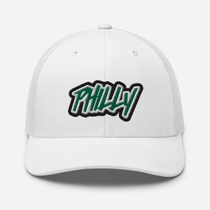 Philly embroidered Trucker Cap / philadelphia football cap
