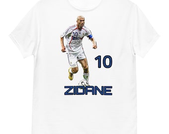 World Cup Legends T shirt - Zidane France