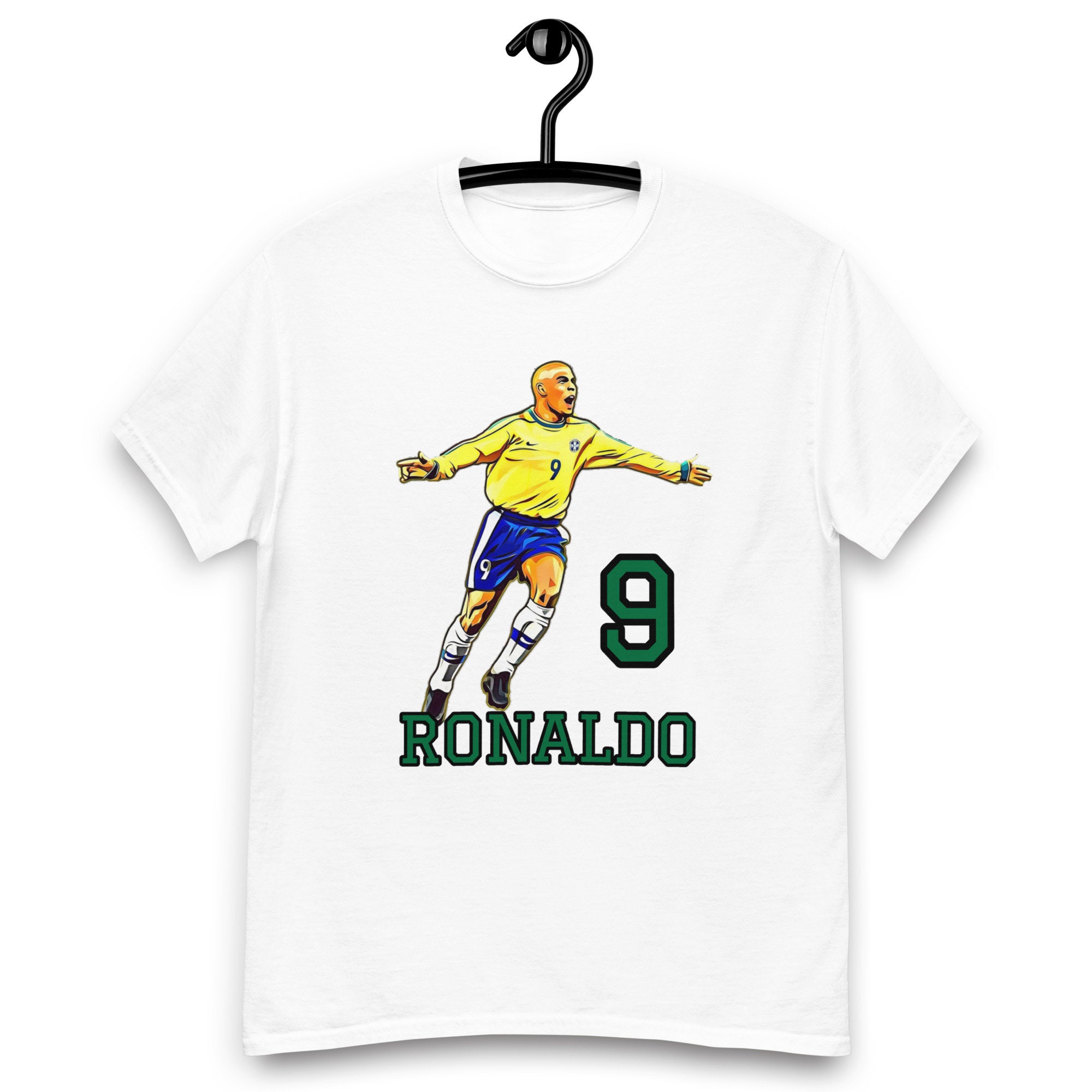 Ronaldo's powerful strikes in Brazil's shirt