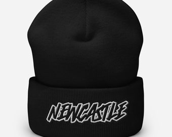 Cuffed Beanie Newcastle enbroidered