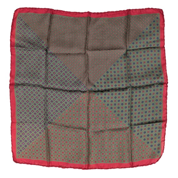 Vintage Retro Boho Patchwork Design Square Scarf … - image 3