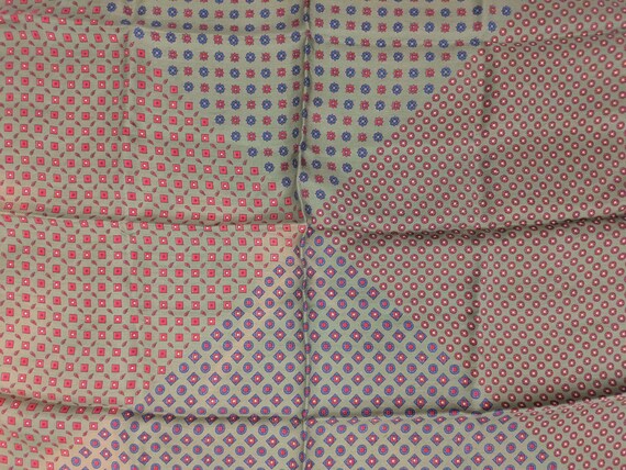 Vintage Retro Boho Patchwork Design Square Scarf … - image 2