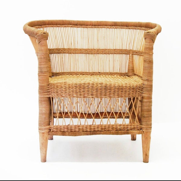 Rattan Chair Etsy