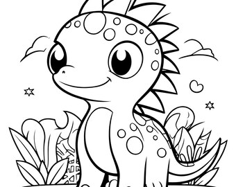 Dinosauri da colorare