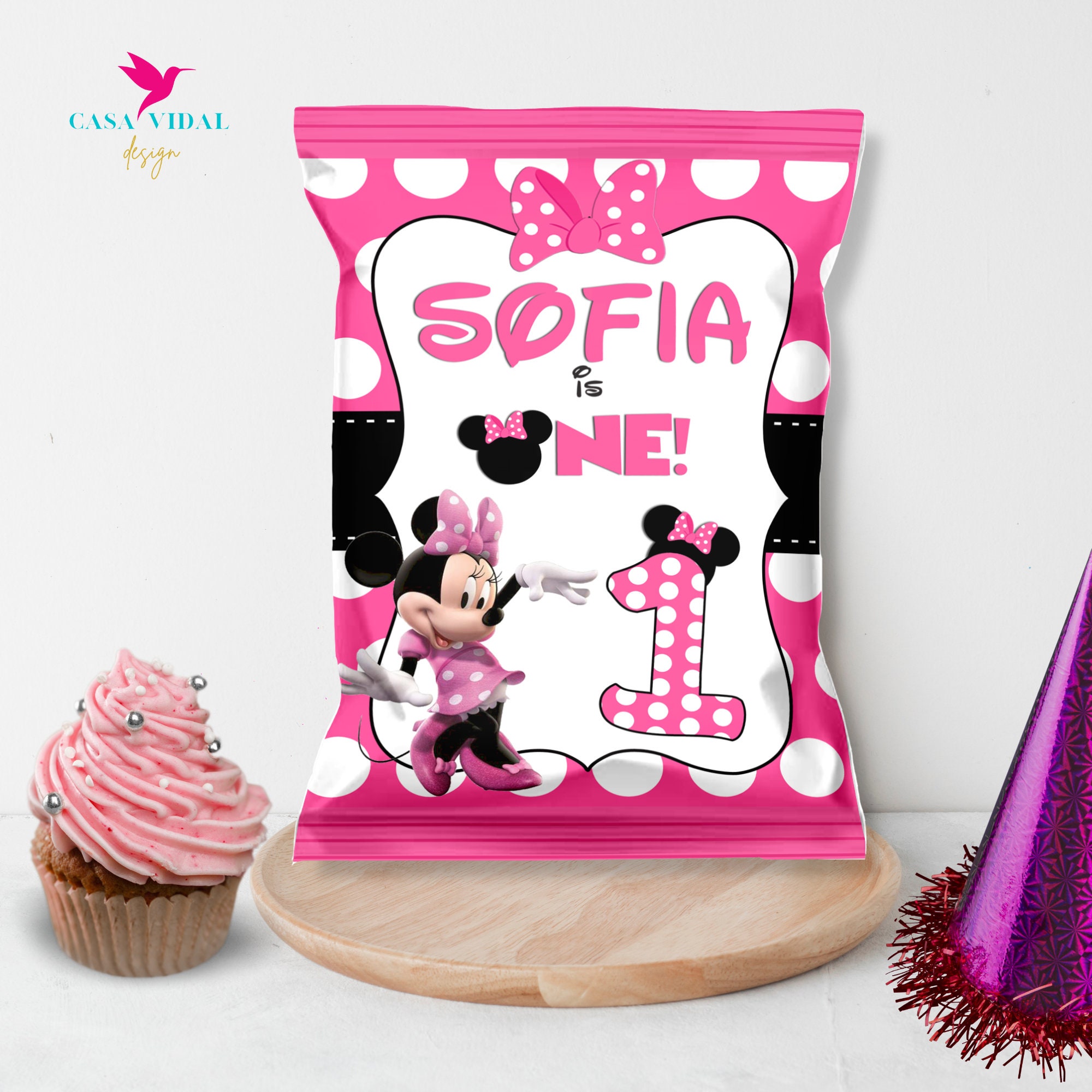 Mickey Mouse & Minnie Mouse themed Chip Bag 🥰🤫 * * Templates