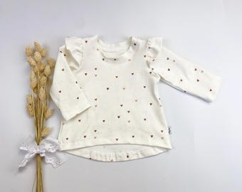 Shirt Ruffle Shirt Baby Girl from Jersey