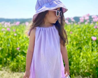 festive muslin dress
