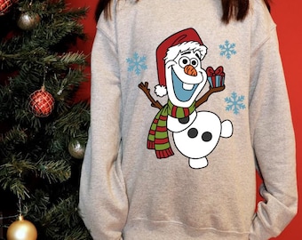 Olaf süsser Weihnachten SVG/ Schneemann digitaler Download / süsses Weihnachten Shirt Datei / süsser Schneemann Becher / SVG. PNG/ gefrorene Dateien