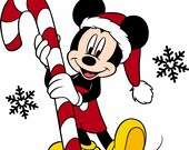 Christmas santa svg/ cute candy cane svg mouse/ cute Christmas digital files/ Christmas download for shirts/ SVG, PNG, JPG