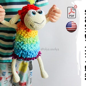 Crochet Pattern | Loopy the Sheep | PDF |  | Plush stuffed toy | plush yarn | diy tutorial | amigurumi baby toy