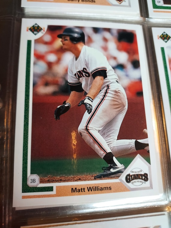 Matt Williams baseball card Upper Deck 1991